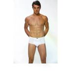 GÜMÜŞ G3006 Erkek Beyaz 3'lü Slip Külot