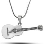 Gümüş Gitar Kolye MKTB-T8708