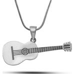 Gümüş Gitar Kolye SL7254