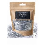 Gümüş Glitter Toz Sim, 75gr, Metalik, 1mm Altıgen Kesim, Polyester, Tırnak Sanatı Makyaj Epoksi Dekorasyon