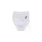 GÜMÜŞ GS-3040-6 Kadın Beyaz Ribana Bato Slip Külot 6'lı Paket 3040