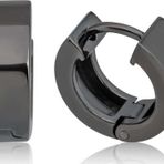 Gümüş Halka Erkek Küpe SL6816