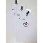 Gümüş Hello Kıtty Kız Çocuk Atlet 3'lü Paket - 7 - 8 Yaş - Beyaz