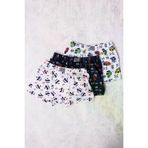 Gümüş İç Giyim MYP0069 Gümüş 3'lü Erkek Çocuk Karışık Desenli Boxer
