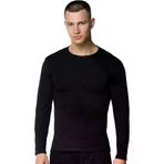 Gümüş İç Giyim ST03388 Erkek Likralı Body Siyah