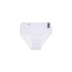 GÜMÜŞ Kadın Slip Külotu, Likralı Bato, Beyaz, XL Beden, 3 Adet