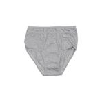 GÜMÜŞ Kadın Slip Külotu, Likralı Bato Külot, Gri, 3XL, 3 Adet