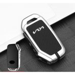 Gümüş Kapak Kıa K5 Sorento Mq4 Sportage Seltos Ceed Niro Ev Telluride Cerato Soul 3 Proceed Aksesuarları Için Araba Akıllı Anahtar Kılıfı Cüzdan Çanta (Yurt Dışından) - araba anahtarı kapağı