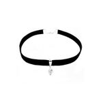 Gümüş Kaplama Kadın Nar Choker Kolye BSKK1249