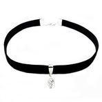 Gümüş Kaplama Kadın Nar Choker Kolye
