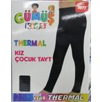 Gümüş Kız Çocuk Termal Tayt İçlik