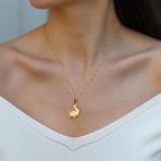 GÜMÜŞ KUĞU KOLYE (Gold)