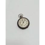 Gümüş Kurmalı Cep Saati 30Mm 2.El