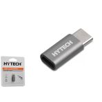 Gümüş Metal Gövde Microusb 5Pin F To Type C M Çevirici Hy-Xo30