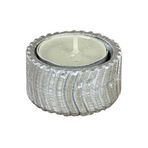 Gümüş Mumluk Şamdan Tealight Mum Uyumlu Tekerlek Model 8682874832776