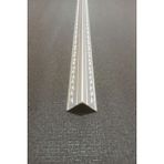 Gümüş Renk 4X100 cm Köşe Profili Dekor Çıtası, Modern ve Şık Tasarım - Seçenek 1 - Altın - Gri