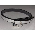 GÜMÜŞ RENK VARAKLI METAL TOKALI KLASİK KEDİ TASMASI