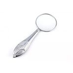 Gümüş Renkli 5X - 45 Mm Zarif Işlemeli Özel Tasarlanmış Büyüteç Mg18155-8