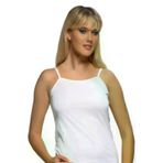 GÜMÜŞ RMGU-V4047-2 Gümüş-Bayan Likralı Düz Biye Ip Askılı Atlet(2'li Paket)