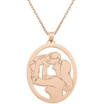 Gümüş Rose Anne Bebek Kolye SL2979