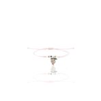 Gumus Rose Zirkon Tasli Nazarli Uzum Pembe İpli Sans Bileklik Sgtl12480rose