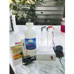 Gümüş Suyu Üretim Seti, 999.9 Saf Gümüş Çubuklar, Manyetik Karıştırıcı, TDS Metre, 800ml Beher