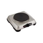 GÜMÜŞ TEK GÖZLÜ MİNİ ELEKTRİKLİ OCAK 1500W AYARLANABİLİR TERMOSTAT ISITICI YÜZEY = 18CM AP-516 (5296)