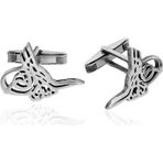 Gümüş Tuğra Kol Düğmesi SL1364