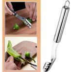Gümüş Tur Öğütücü Cam Her Şeye Sahip Şef Için Biber Çekirdeği Oyucu Sökücü Paslanmaz Mini Sebze Doğrayıcı Boş Turşu Kavanoz (Yurt Dışından) - Cherry Pitters - Renkli