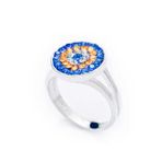 Gumush LRG81106002 Gümüş Nazarlı Bayan Yüzük