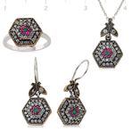 Gumush Otantik Kadın Gümüş Set