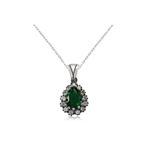 Gumush ST0470525P Hürrem Sultan Gümüş Kolye