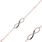 Gumush T3895 Rose Sonsuzluk Zülfikar Kılıcı Kadın Gümüş Bileklik