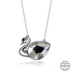 Gumush T7649 Swarovski Crystal Taşlı Kuğu Kadın Gümüş Kolye