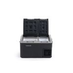 GUMUSONLINE TECNOPOİNT 50 LT ÇİFT KAPAK ARAÇ İÇİ OTO BUZDOLABI 12/24 VOLT YENİ MODEL ÇİFT KAPAKLI