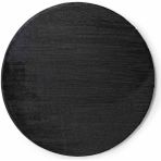 Gümüşsuyu Deco Soft 15314 Peluş Yıkanabilir Daire Halı - Siyah - 150 x 150 cm