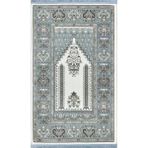 Gümüşsuyu Doqu 18359 Gri Antitoz Seccade Mavi - 80X130 - 80 x 130 cm