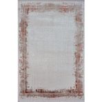 Gümüşsuyu Novastyle 13639 Bakır Halı 160x230 cm Modern Salon Halısı Akrilik Saçaklı Dokuma Taban