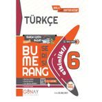 GÜNAY 6. SINIF BUMERANG TÜRKÇE ETKİNLİKLİ AKILLI DEFTER KİTAP