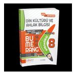 GÜNAY 8. SINIF BUMERANG DİN KÜLKÜRÜ VE AHLAK BİLGİSİ ETKİNLİKLİ AKILLI DEFTER KİTAP