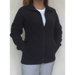 Günay Kadın Kışlık Slim Fit Kalıp Cepli Polar Softshell Mont-Ceket - Siyah