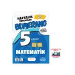 Günay Yayınları 2025-2026 5. Sınıf Bumerang 32 Haftalık Matematik Denemeleri Yeni Nesil Sorular Güncel Müfredat (Çok Renkli)