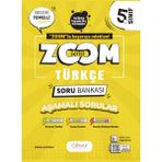 Günay Yayınları - 2025-2026 Güncel Basım 5. Sınıf Zoom Serisi Türkçe Soru Bankası