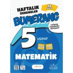 Günay Yayınları 5. Sınıf Bumerang 32 Haftalık Denemeler Matematik Sınav Bilgisi 2025-2026 Güncel Basım