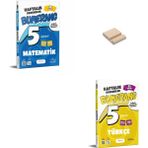 Günay Yayınları 5. Sınıf Bumerang Matematik ve Türkçe Haftalık Denemeleri + Telefon Standı