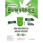 Günay Yayınları 5. Sınıf Bumerang Serisi Din Kültürü Ve Ahlak Bilgisi Konu Anlatımlı ve Etkinlikli Soru Bankası