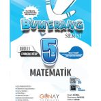 Günay Yayınları 5. Sınıf Bumerang Serisi Matematik Soru Bankası Sınav Hazırlığı İçin Uygun 1000 Sayfa