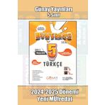 Günay Yayınları 5.Sınıf BUMERANG Serisi Türkçe ETKİNLİKLİ Akıllı Kitap 2025 Yeni Öğretim Yılı