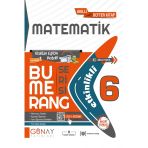 Günay Yayınları 6.Sınıf Bumerang Matematik Etkinlikli Akıllı Kitap 2023-2024