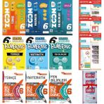 Günay Yayınları 6.Sınıf Zoom Seris / 32 Hafta Ve Etkinlikli Defter 9 Kitap Türkçe / Matematik / Fen